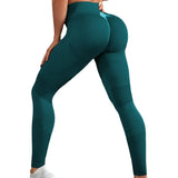 Women Gym Seamless Yoga Pants Sports Clothes Stretchy High Waist Athletic Exercise Fitness Leggings Sports Activewear Leegings