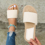 Women's fashion trend non-slip wear comfortable soft soled flat sandals flip-flops